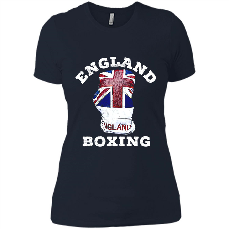 UK and England Boxing - Ladies' Boyfriend T-Shirt