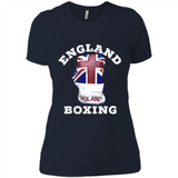 UK and England Boxing - Ladies' Boyfriend T-Shirt
