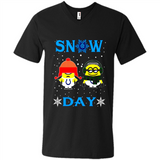 Snow Day Shirt For Indianapolis Colts Vs Minion Fans pingpong