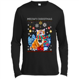 Meowy Christmas Ugly Funny Cats Lover PINGPONG