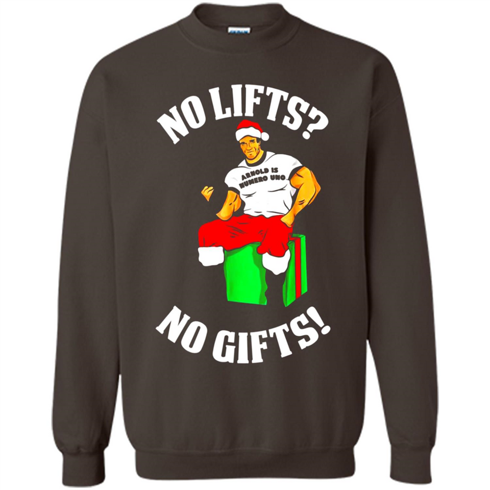 Arnold Is Numero Uno No Lifts No Gifts Christmas PINGPONG