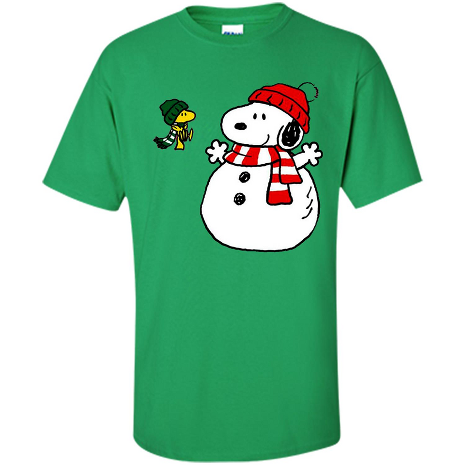 Snoopy Snowman Christmas