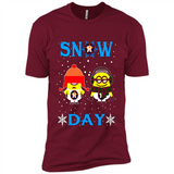 Snow Day Shirt For Houston Astros Vs Minion Fans pingpong
