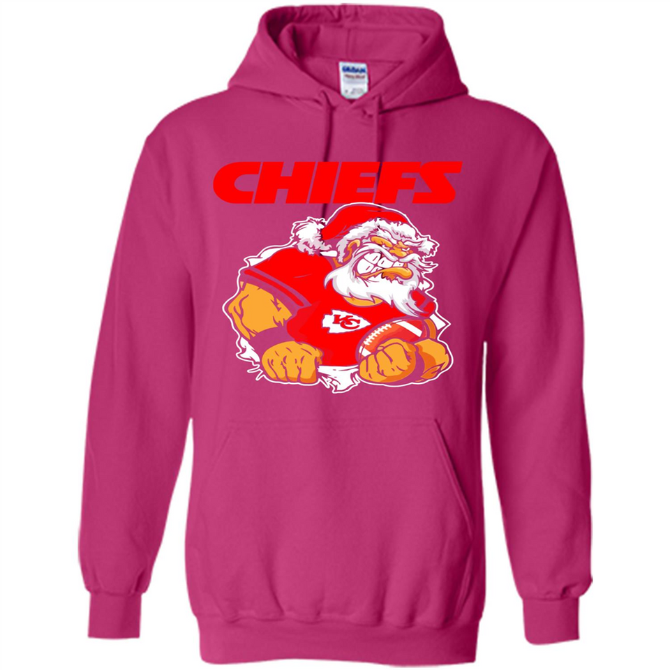 Grumpy Santa Claus Kansas City Chiefs Football Team PINGPONG