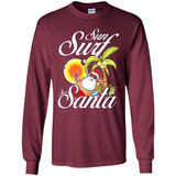 Sun Surf Santa - Long Sleeve T-Shirt