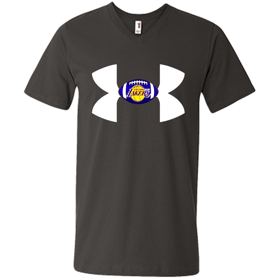 Los Angeles Lakers Under Armour Logo - Men's V-Neck