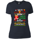 Let's Bake Stuff Drink Hot Cocoa Hallmark-Christmas Movies Sweatshirt PINGPONG