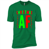 Christmas Ugly Sweater Christmas AF - Premium Short Sleeve T-Shirt
