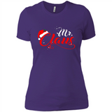 Mr. Claus Santa Claus Merry Xmas T-Shirt - Ladies' Boyfriend T-Shirt
