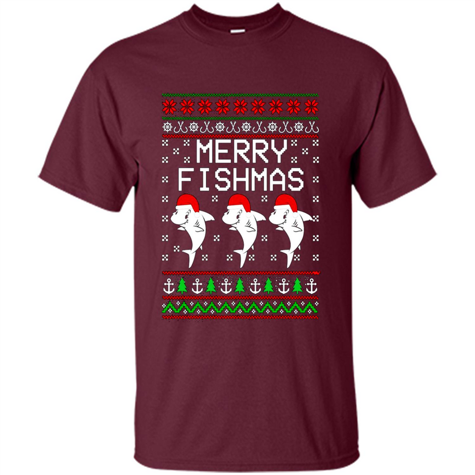Merry Fishmas Christmas sweatshirt PINGPONG
