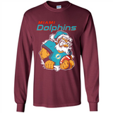 Grumpy Santa Claus Miami Dolphins Football Team PINGPONG