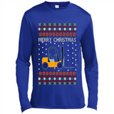 Merry Christmas Forklift ugly sweatshirt PINGPONG