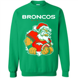 Grumpy Santa Claus Broncos Denver Football Team PINGPONG