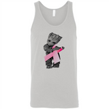 Groot Hug Breast Cancer - Canvas Unisex Tank