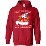 Snowman Wanna Kiss My Carrot Christmas - Hoodie