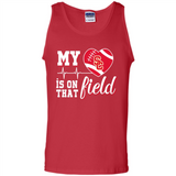 USC Trojans Football My Heart is on that Field - Tank Top