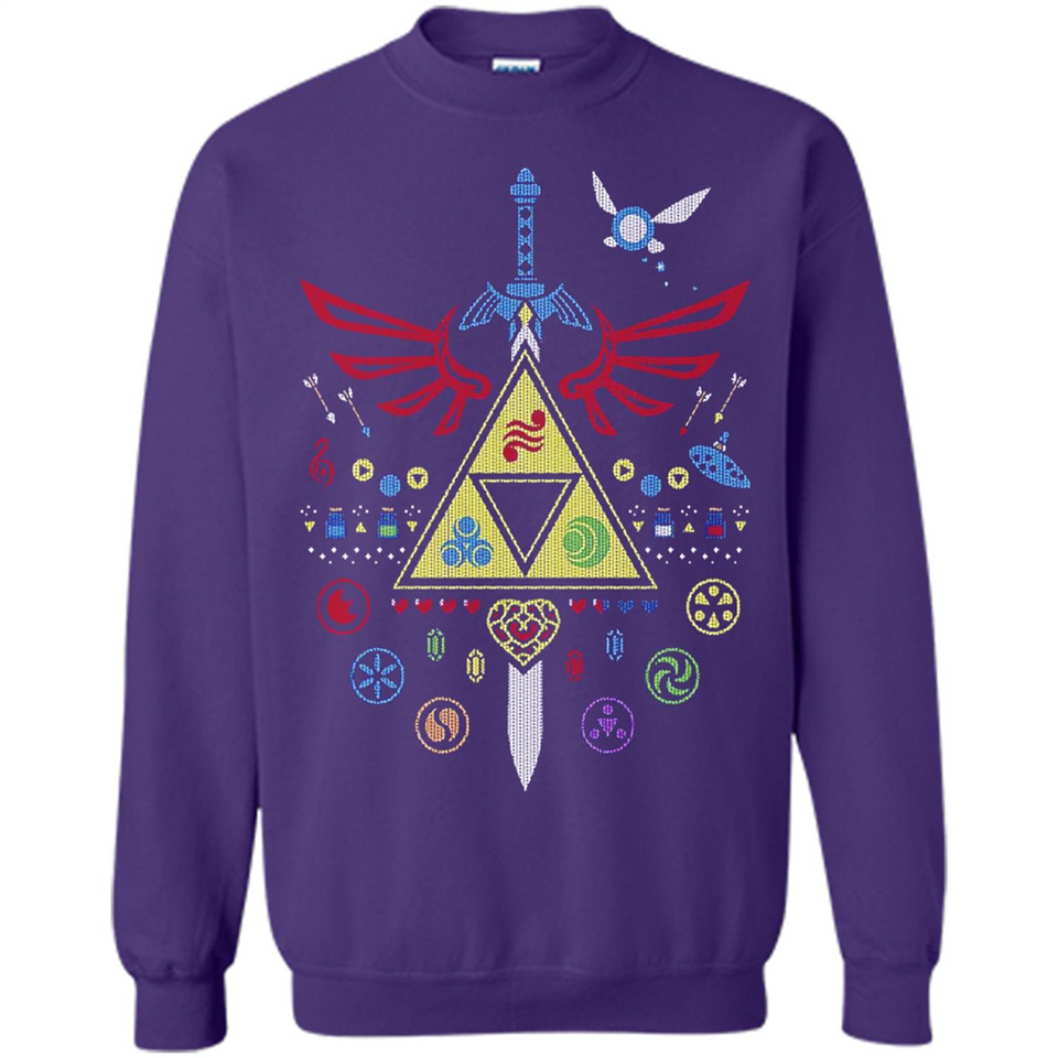 Song of Christmas Time the Legend of Zelda Ugly Sweater Perfect Christmas - Sweatshirt
