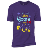 Nightmare Before Christmas Shirt - Sally Glitter Shirt - Every Queen needs a King PINGPONG
