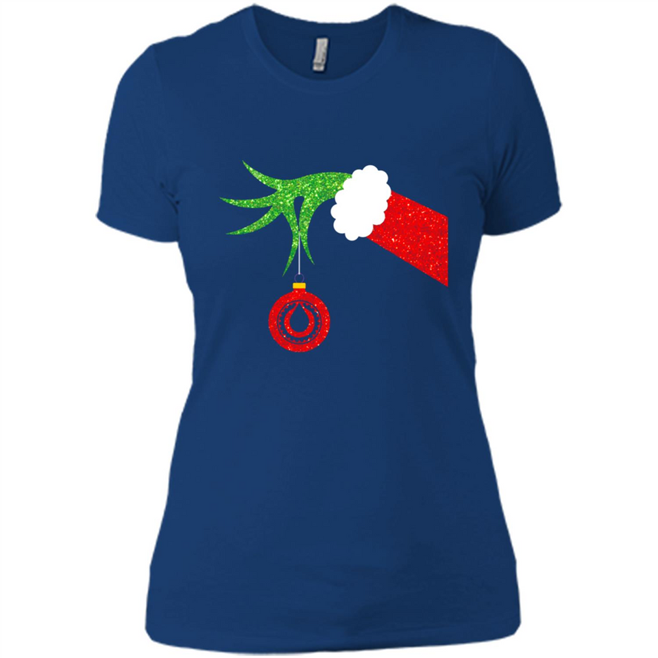 Funny Grinch Hand Holding Oiler Ornament Christmas PING PONG