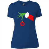 Funny Grinch Hand Holding Oiler Ornament Christmas PING PONG