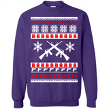 Rifle I Want Rifle Guns For Christmas ugly - Sweatshirt