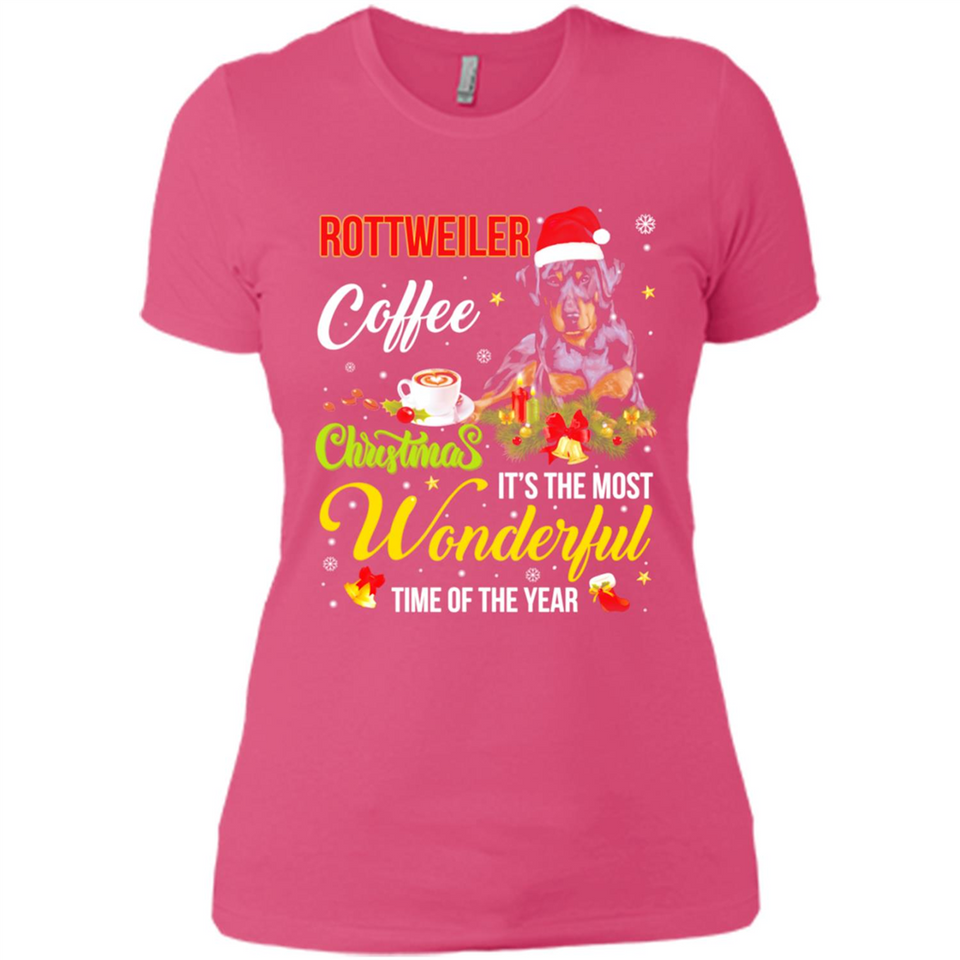 Rottweiler Coffee Wonderful Christmas