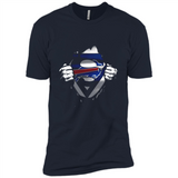 Buffalo Bills And Superman Fans - Premium Short Sleeve T-Shirt