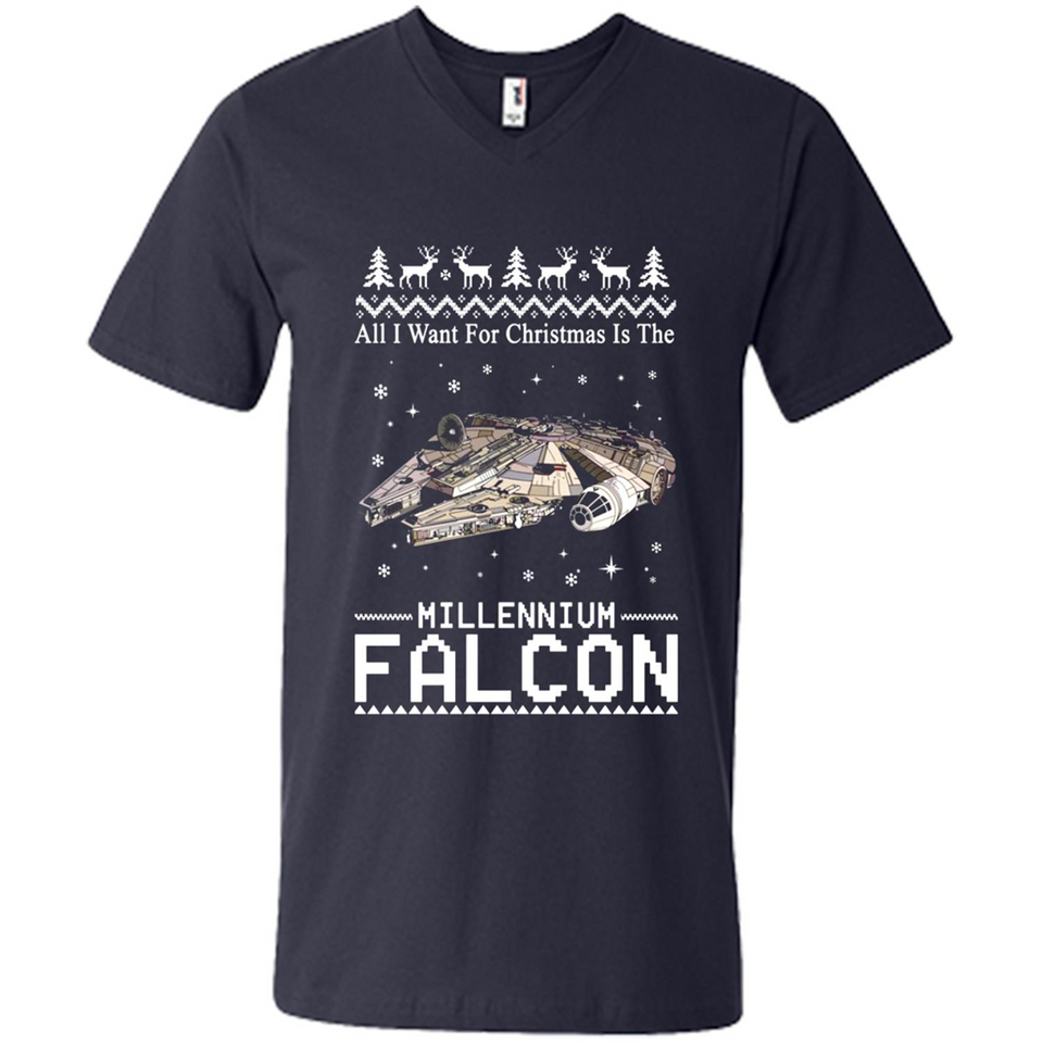 All I Want For Christmas Is The Millennium Falcon ugly PINGPONG