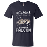 All I Want For Christmas Is The Millennium Falcon ugly PINGPONG