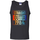 Retro Straight Outta 1984 34 Years Old - Tank Top