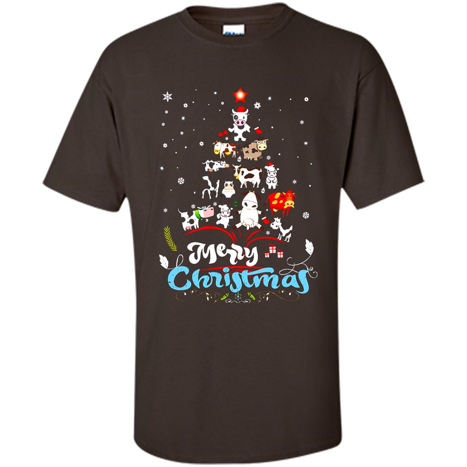 Christmas Ugly Sweater Animal Tree Pine Merry Christmas - Shirt