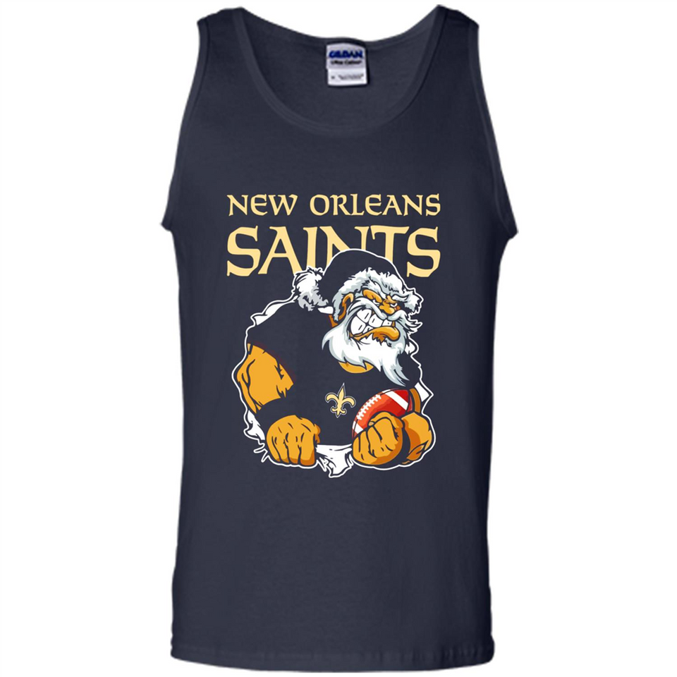 Grumpy Santa Claus New Orleans Saints Football Team PINGPONG