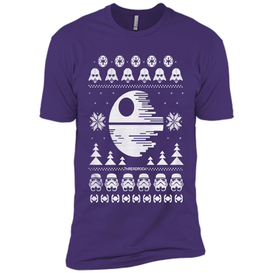 Star War Ugly Christmas 2018 - Premium Short Sleeve T-Shirt