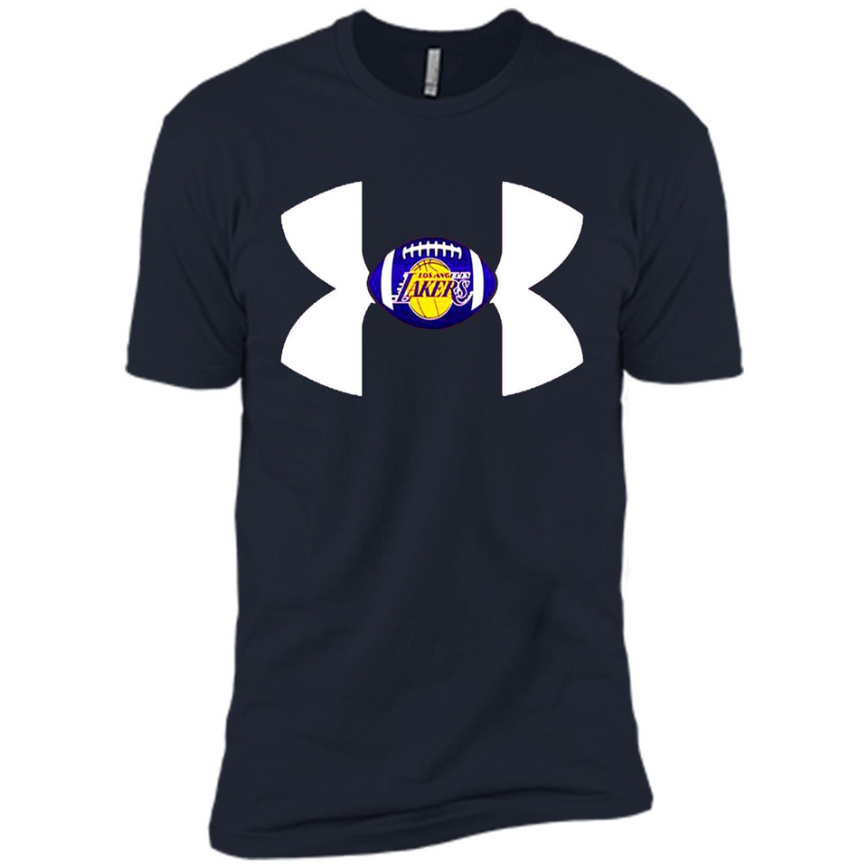 Los Angeles Lakers Under Armour Logo - Premium Short Sleeve T-Shirt