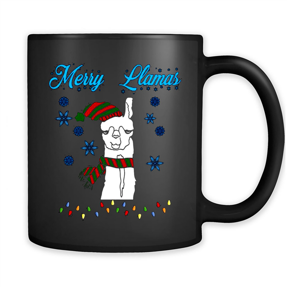 Merry Llama Christmas sweater PINGPONG