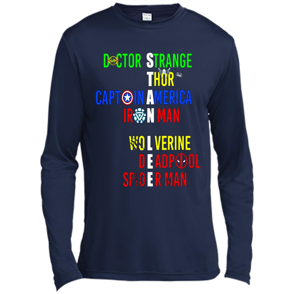 RIP Stan Lee Doctor Strange Thor Caption America Iron Man Shirt PINGPONG - Canvas Long Sleeve T-Shirt