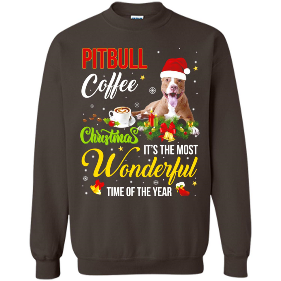 Pitbull Coffee Wonderful Christmas