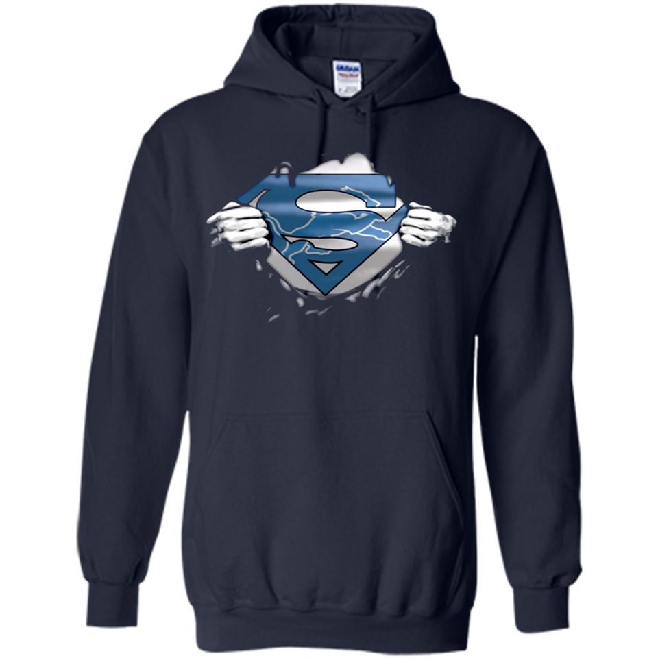 Detroit Lions And Superman Fans - Hoodie