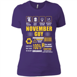 November Guy Multitasking - Ladies' Boyfriend T-Shirt