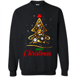 Merry Christmas Dogs Christmas Tree sweater PINGPONG