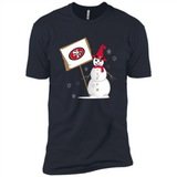 San Francisco 49ers Snowman Funny