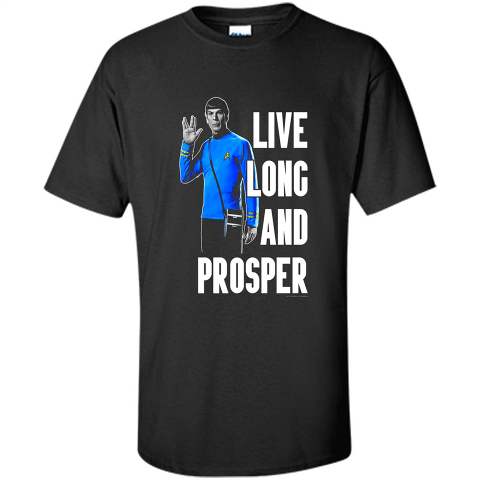 Live Long And Prosper Mr. Spock Star Trek PINGPONG