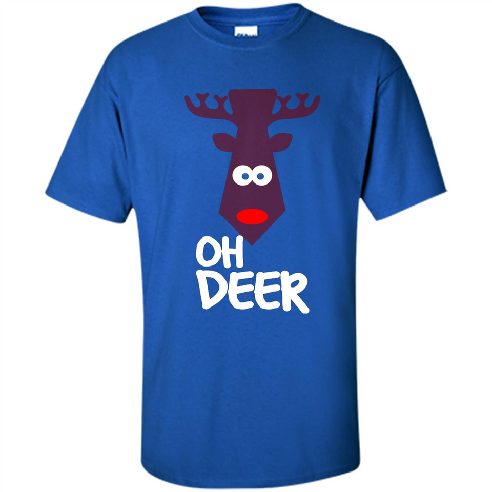 Oh Deer Christmas Reindeer Black mugs PINGPONG - Shirt