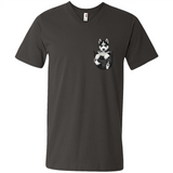 Husky Pocket - Men's V-Neck