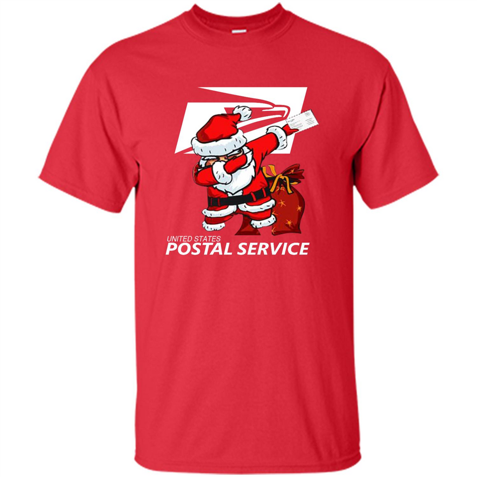 United States Postal Service Santa Claus Dabbing Christmas