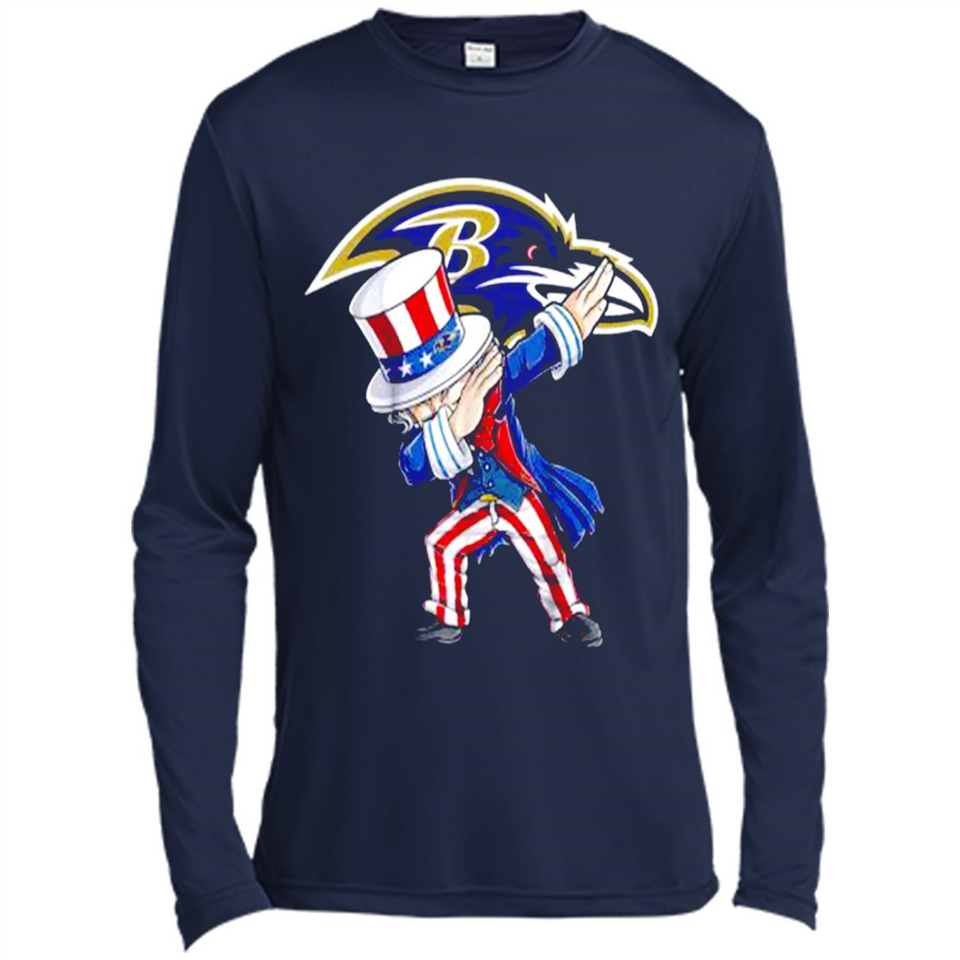 NFL BALTIMORE RAVENS UNCLE SAM DABBING INDEPENDENCE DAY
