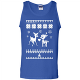 Rudolph and Clarice Ugly Christmas Sweater - Tank Top