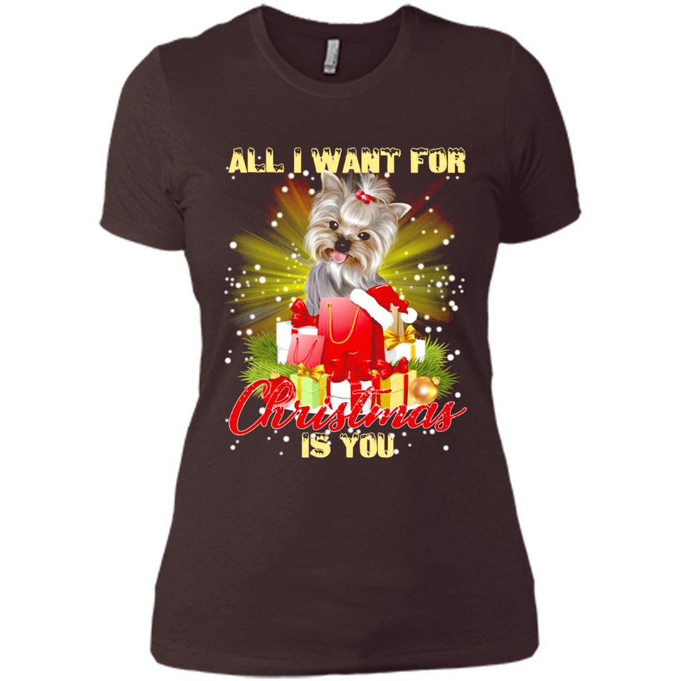 All I Want For Christmas Is You Yorkie Yorkshire Terrier