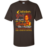 October Girl She Slays She Prays Beautiful Birthday PINGPONG