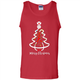 Christmas tree Nurse merry Christmas - Tank Top